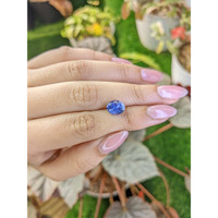 2.52 Ct. Blue Sapphire from Ceylon (Sri Lanka) Life Style