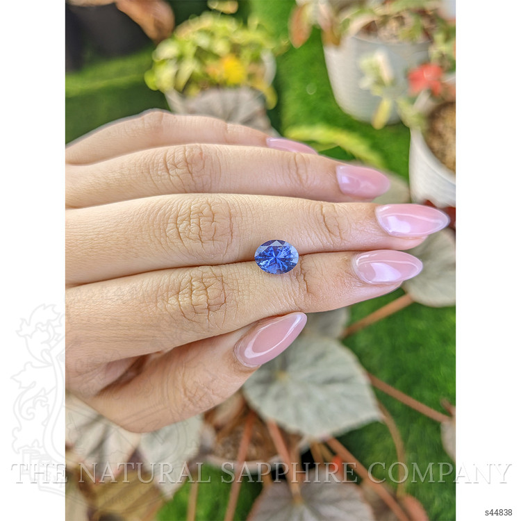 2.52 Ct. Blue Sapphire from Ceylon (Sri Lanka)
