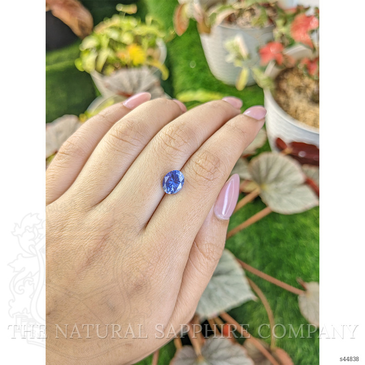 2.52 Ct. Blue Sapphire from Ceylon (Sri Lanka)