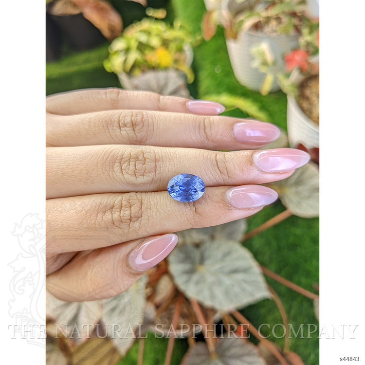 6.27 Ct. Blue Sapphire from Ceylon (Sri Lanka)