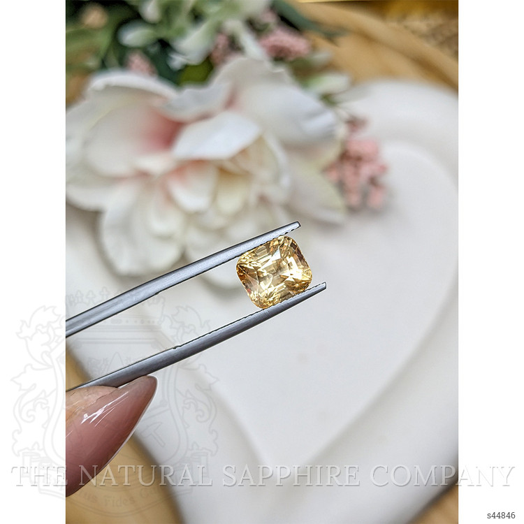 3.63 Ct. Yellow Sapphire from Ceylon (Sri Lanka)