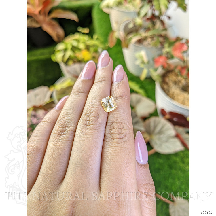 3.63 Ct. Yellow Sapphire from Ceylon (Sri Lanka)