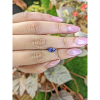 1.27 Ct. Blue Sapphire from Ceylon (Sri Lanka) Life Style