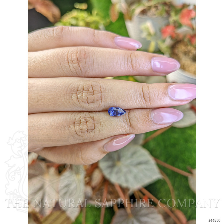 1.27 Ct. Blue Sapphire from Ceylon (Sri Lanka)