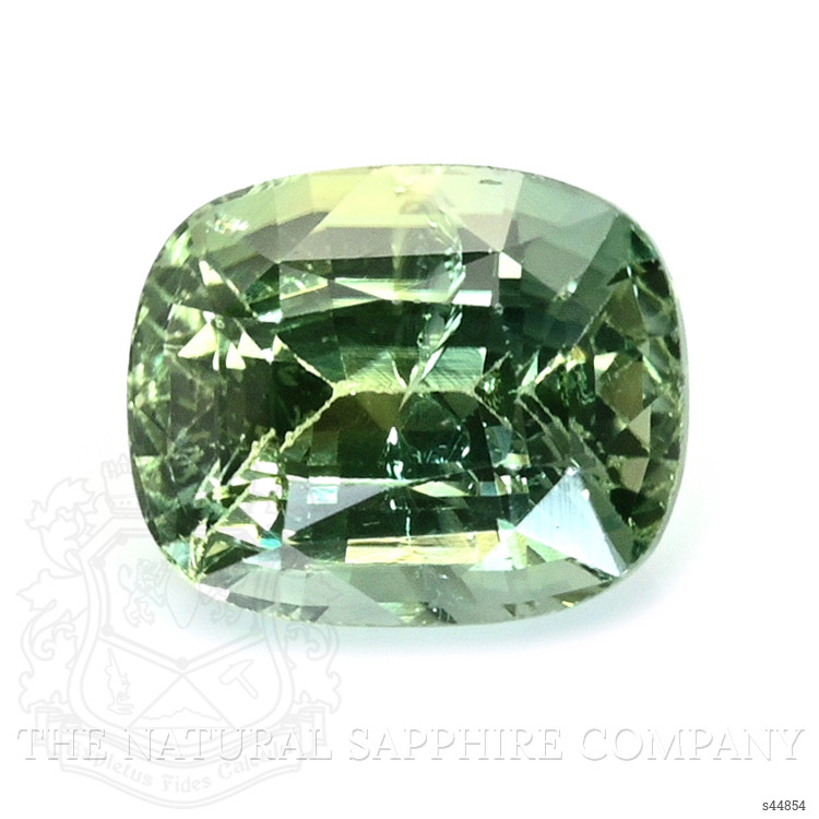1.58 Ct. Yellowish Green Sapphire from Ceylon (Sri Lanka)