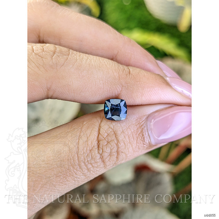 1.93 Ct. Greenish Blue Sapphire from Ceylon (Sri Lanka)