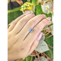 1.76 Ct. Blue Sapphire from Ceylon (Sri Lanka) Life Style