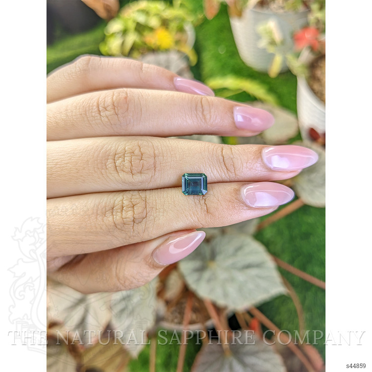 1.70 Ct. Bluish Green Sapphire from Ceylon (Sri Lanka)