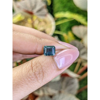 1.70 Ct. Bluish Green Sapphire from Ceylon (Sri Lanka) Life Style