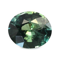 1.22 Ct. Bluish Green Sapphire from Ceylon (Sri Lanka) Video