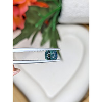 1.59 Ct. Greenish Blue Sapphire from Ceylon (Sri Lanka) Life Style