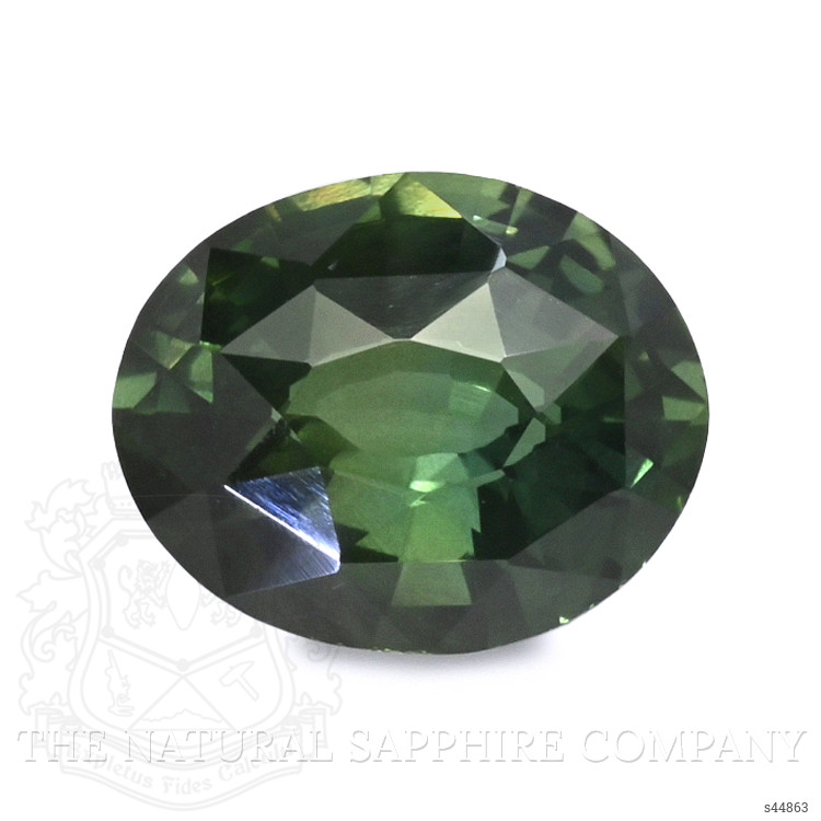 1.39 Ct. Green Sapphire from Ceylon (Sri Lanka)