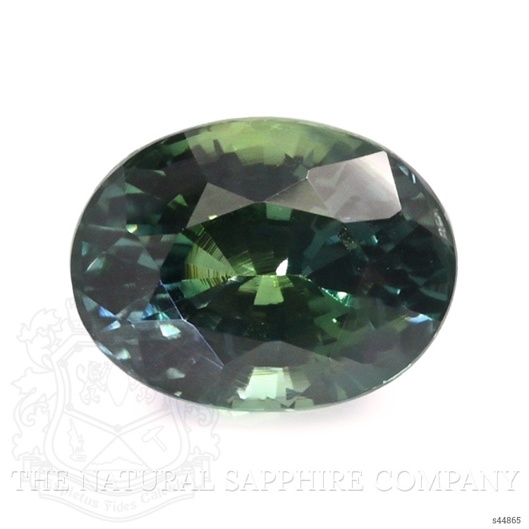 1.13 Ct. Bluish Green Sapphire from Ceylon (Sri Lanka)