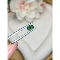 1.13 Ct. Bluish Green Sapphire from Ceylon (Sri Lanka) Life Style