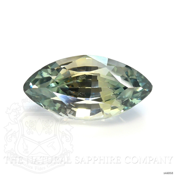 1.37 Ct. Yellowish Green Sapphire from Ceylon (Sri Lanka)
