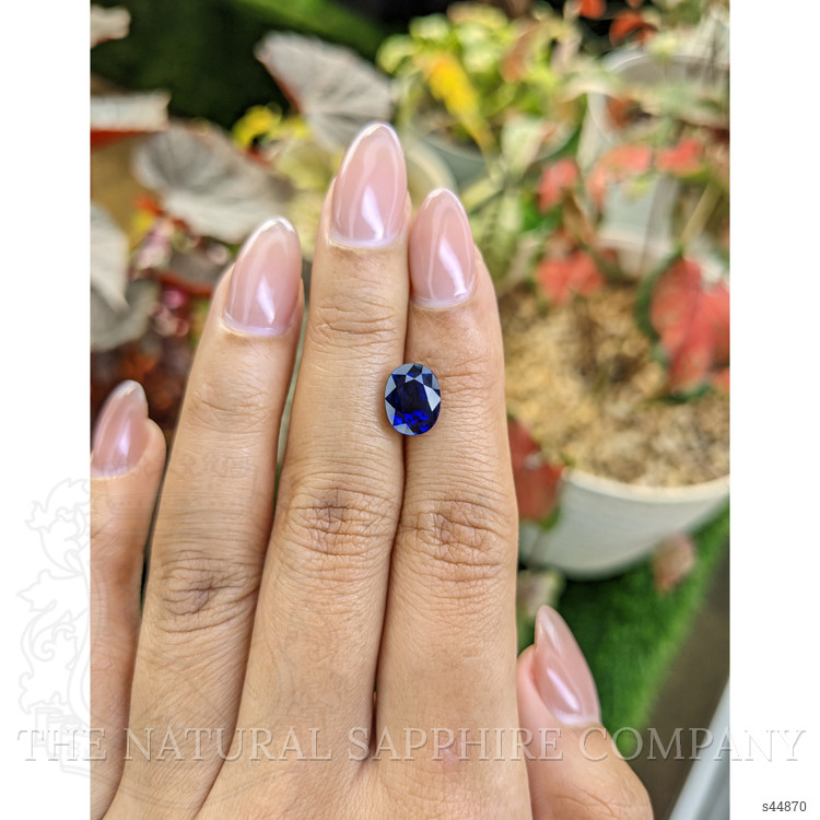 3.54 Ct. Blue Sapphire from Ceylon (Sri Lanka)