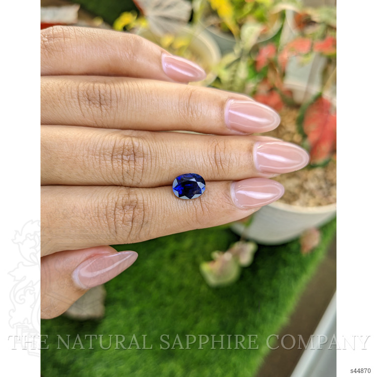 3.54 Ct. Blue Sapphire from Ceylon (Sri Lanka)