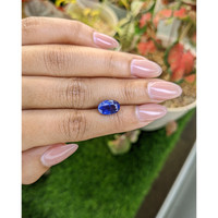 4.13 Ct. Blue Sapphire from Ceylon (Sri Lanka) Life Style