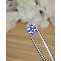 2.64 Ct. Violet Sapphire from Ceylon (Sri Lanka) Life Style