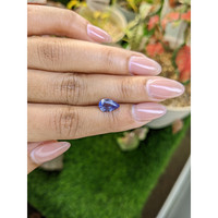 2.09 Ct. Violet Sapphire from Ceylon (Sri Lanka) Life Style