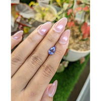 2.09 Ct. Violet Sapphire from Ceylon (Sri Lanka) Life Style