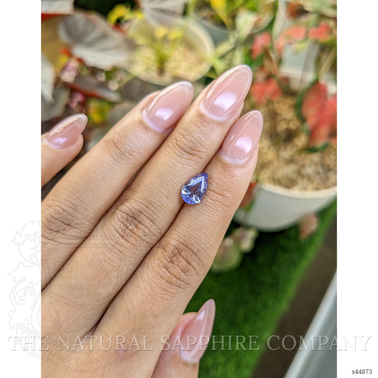 2.09 Ct. Violet Sapphire from Ceylon (Sri Lanka)