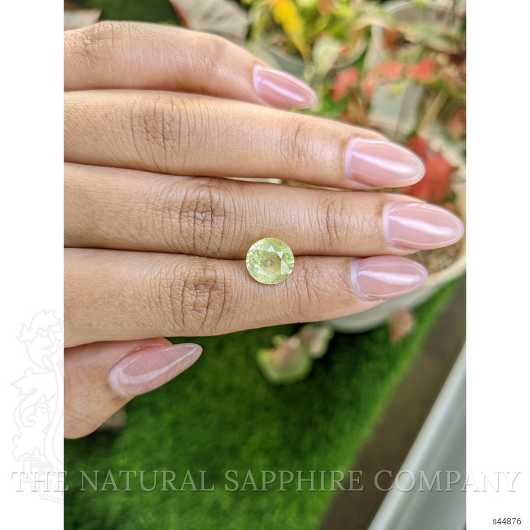 4.41 Ct. Yellow Sapphire from Ceylon (Sri Lanka)
