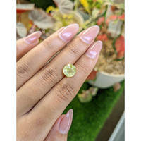 4.41 Ct. Yellow Sapphire from Ceylon (Sri Lanka) Life Style