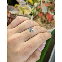 1.89 Ct. Bluish Green Sapphire from Ceylon (Sri Lanka) Life Style