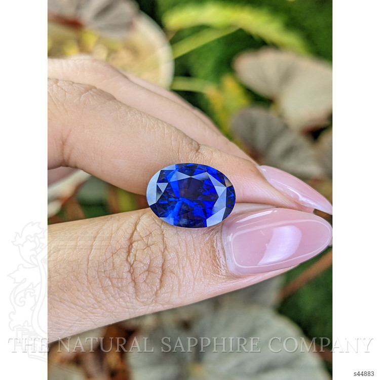 8.04 Ct. Blue Sapphire from Ceylon (Sri Lanka)