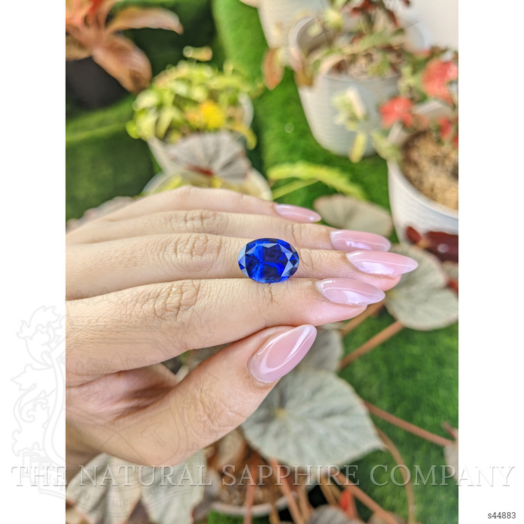 8.04 Ct. Blue Sapphire from Ceylon (Sri Lanka)