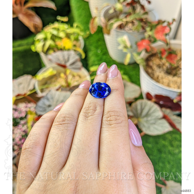 8.04 Ct. Blue Sapphire from Ceylon (Sri Lanka)