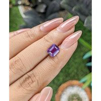 2.18 Ct. Purple Sapphire from Ceylon (Sri Lanka) Life Style