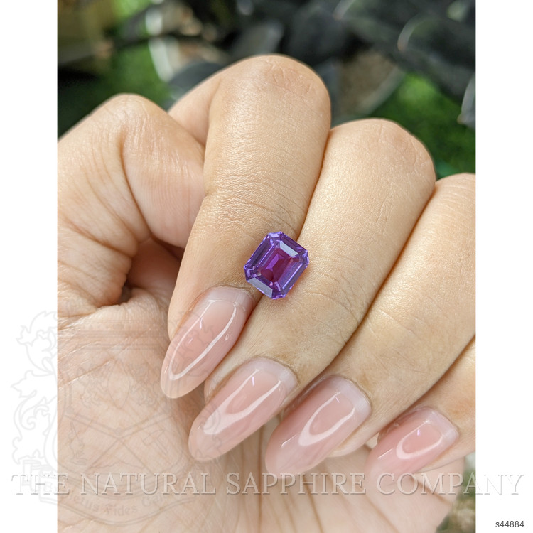 2.18 Ct. Purple Sapphire from Ceylon (Sri Lanka)
