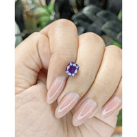 2.51 Ct. Purple Sapphire from Ceylon (Sri Lanka) Life Style