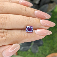 2.51 Ct. Purple Sapphire from Ceylon (Sri Lanka) Life Style