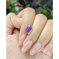 2.99 Ct. Purple Sapphire from Ceylon (Sri Lanka) Life Style