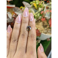3.48 Ct. Brown Sapphire from Ceylon (Sri Lanka) Life Style