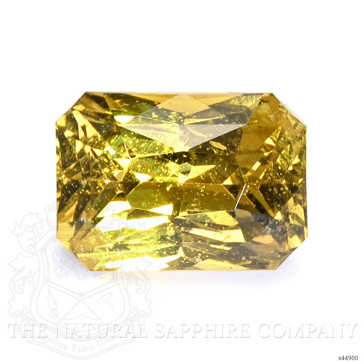 2.72 Ct. Greenish Yellow Sapphire from Ceylon (Sri Lanka)