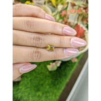 2.30 Ct. Greenish Yellow Sapphire from Ceylon (Sri Lanka) Life Style
