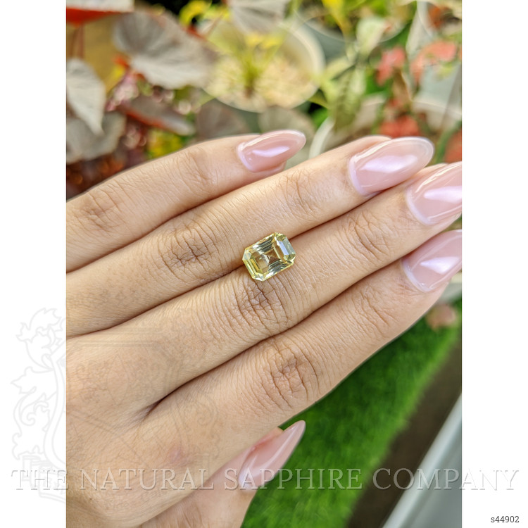 3.64 Ct. Yellow Sapphire from Ceylon (Sri Lanka)