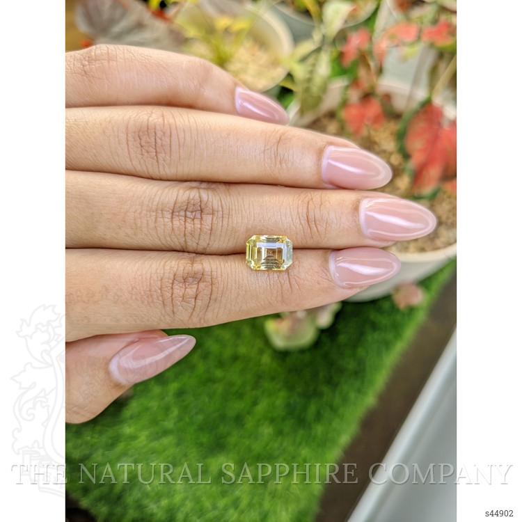 3.64 Ct. Yellow Sapphire from Ceylon (Sri Lanka)