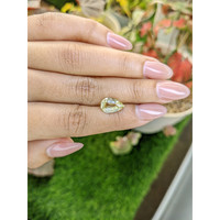3.45 Ct. Greenish Yellow Sapphire from Ceylon (Sri Lanka) Life Style