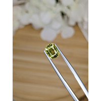 1.96 Ct. Greenish Yellow Sapphire from Ceylon (Sri Lanka) Life Style