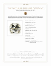 4.03 Ct. Yellow Sapphire from Ceylon (Sri Lanka) Scan Report