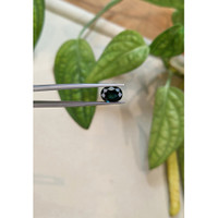 3.22 Ct. Greenish Blue Sapphire from Australia Life Style