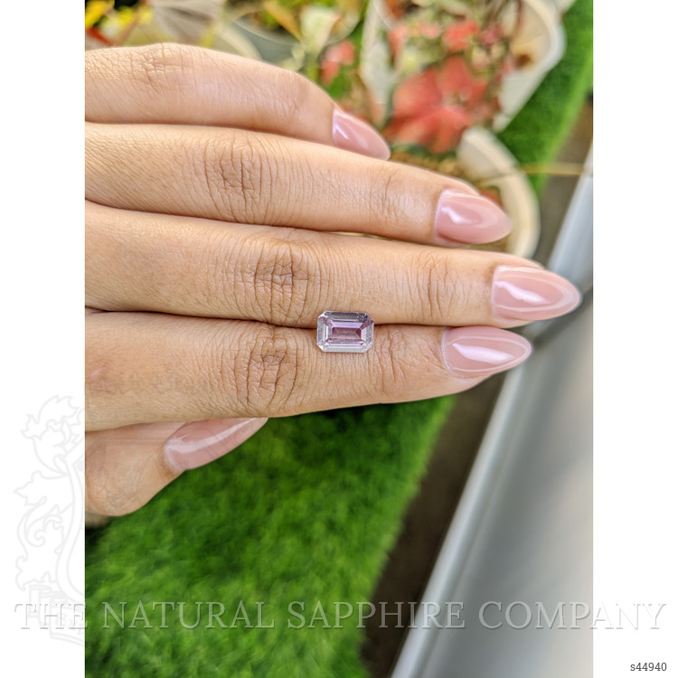 2.46 Ct. Purplish Pink Sapphire from Ceylon (Sri Lanka)