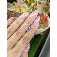 2.46 Ct. Purplish Pink Sapphire from Ceylon (Sri Lanka) Life Style