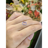 2.46 Ct. Purplish Pink Sapphire from Ceylon (Sri Lanka) Life Style