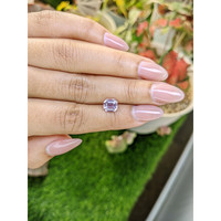 1.71 Ct. Pinkish Purple Sapphire from Ceylon (Sri Lanka) Life Style